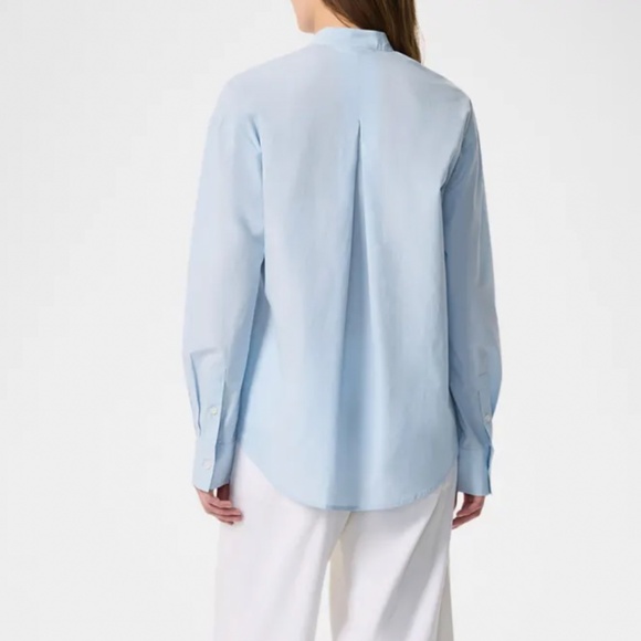 RAG & BONE Beautiful Soft Blue Embroidered Button Down Shirt Sz M NEW $248!! - Picture 3 of 8